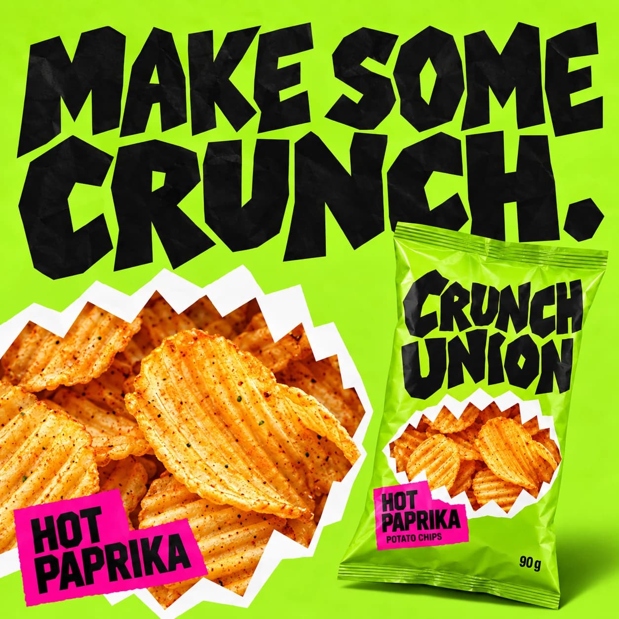 Crunch Union: Poster Make Some Crunch
