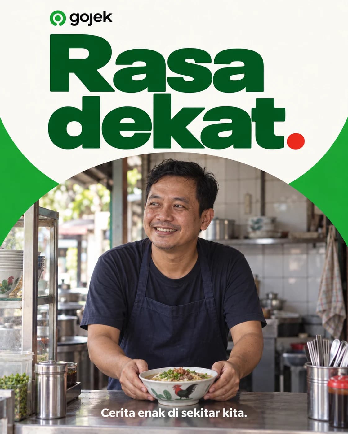 Gojek / Kota Dekat: Poster Rasa Dekat