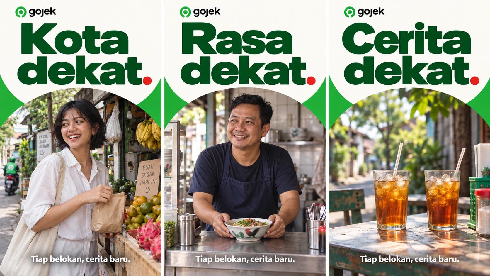 Gojek / Kota Dekat: Rangkaian story