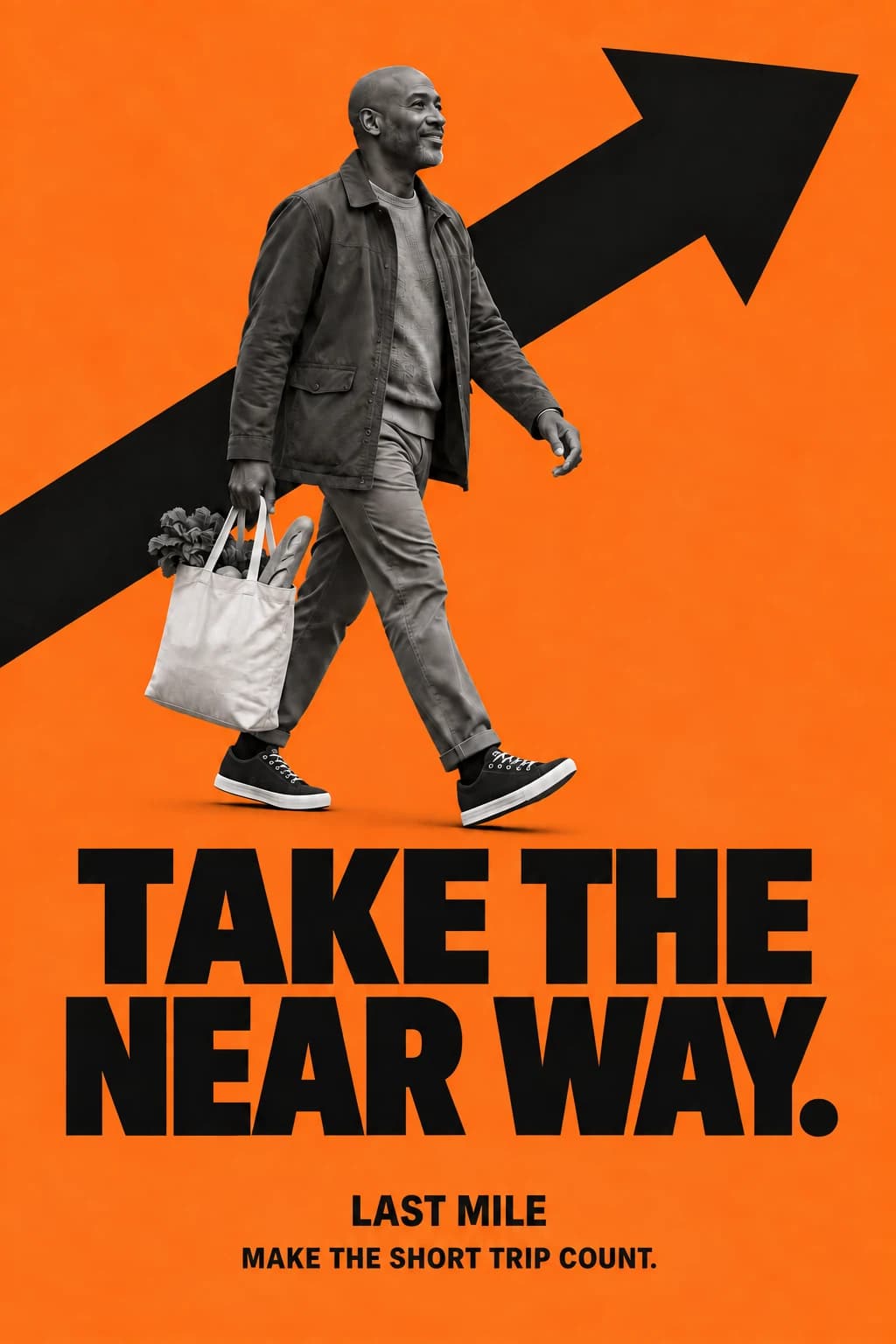 Last Mile: Walking poster