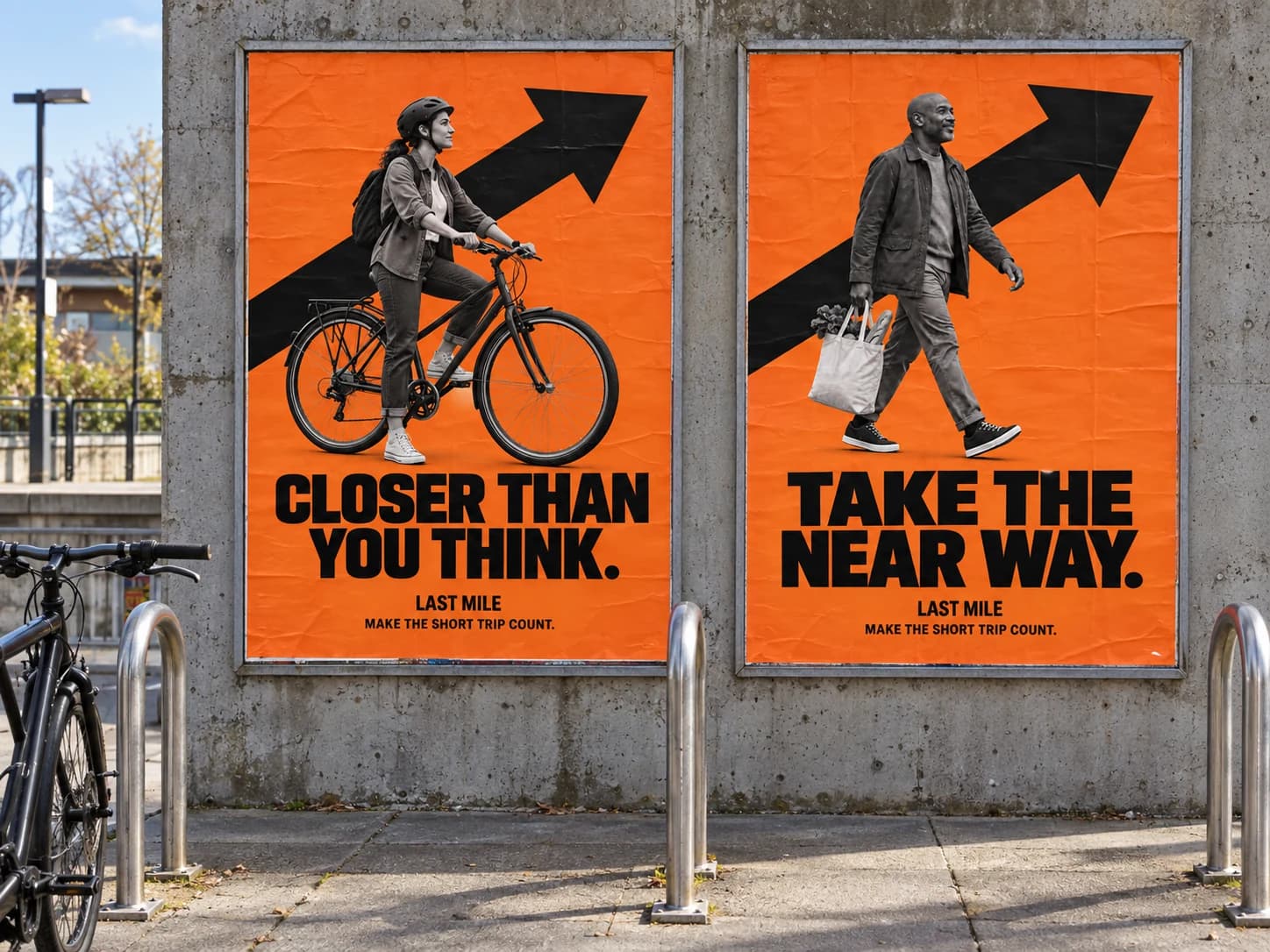 Last Mile: Neighborhood poster application