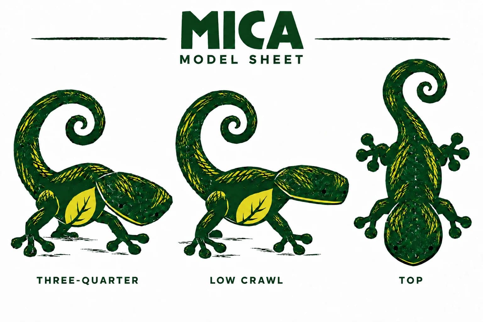 MICA / Nature Companion: Model karakter