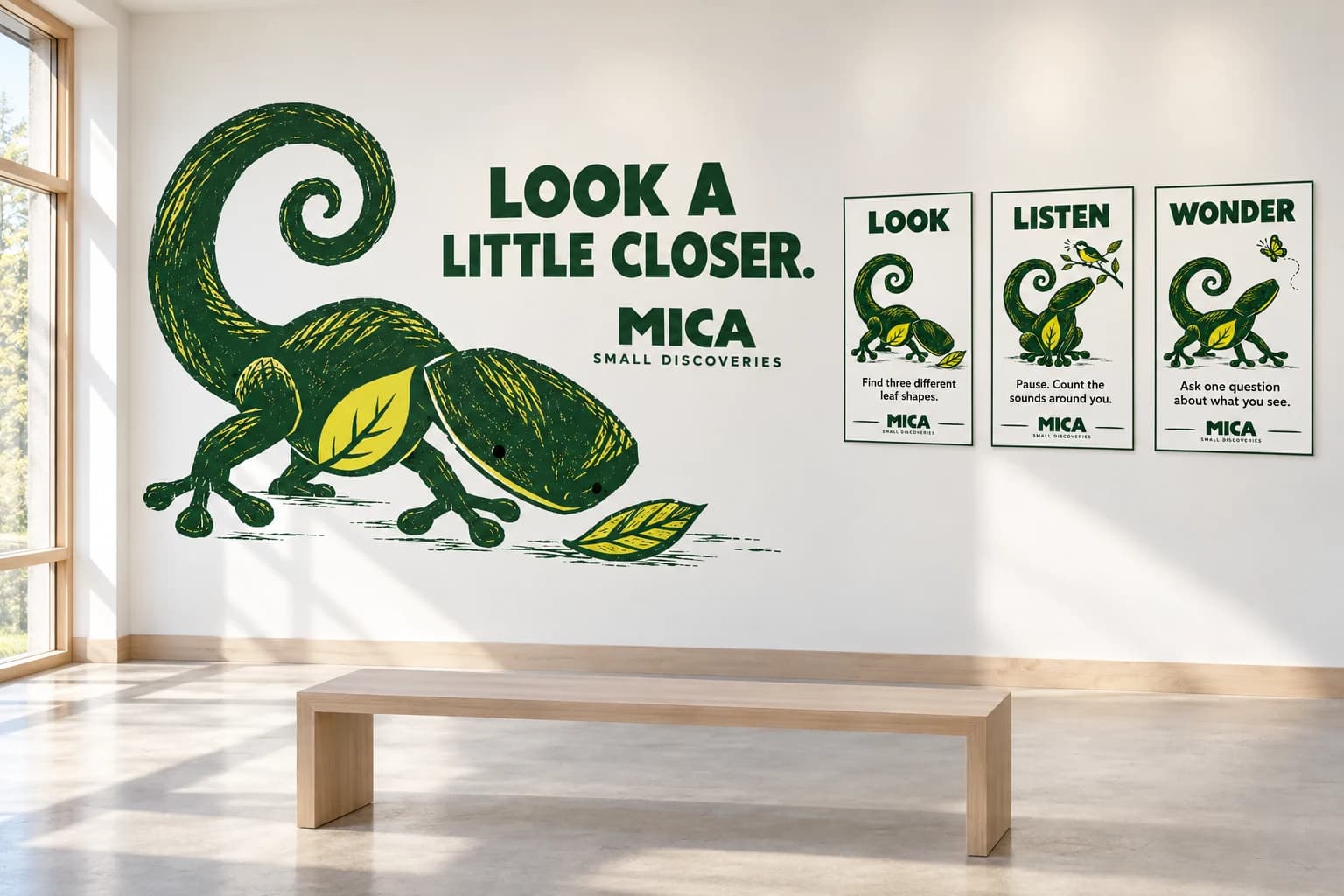 MICA / Nature Companion: Visualisasi ruang museum
