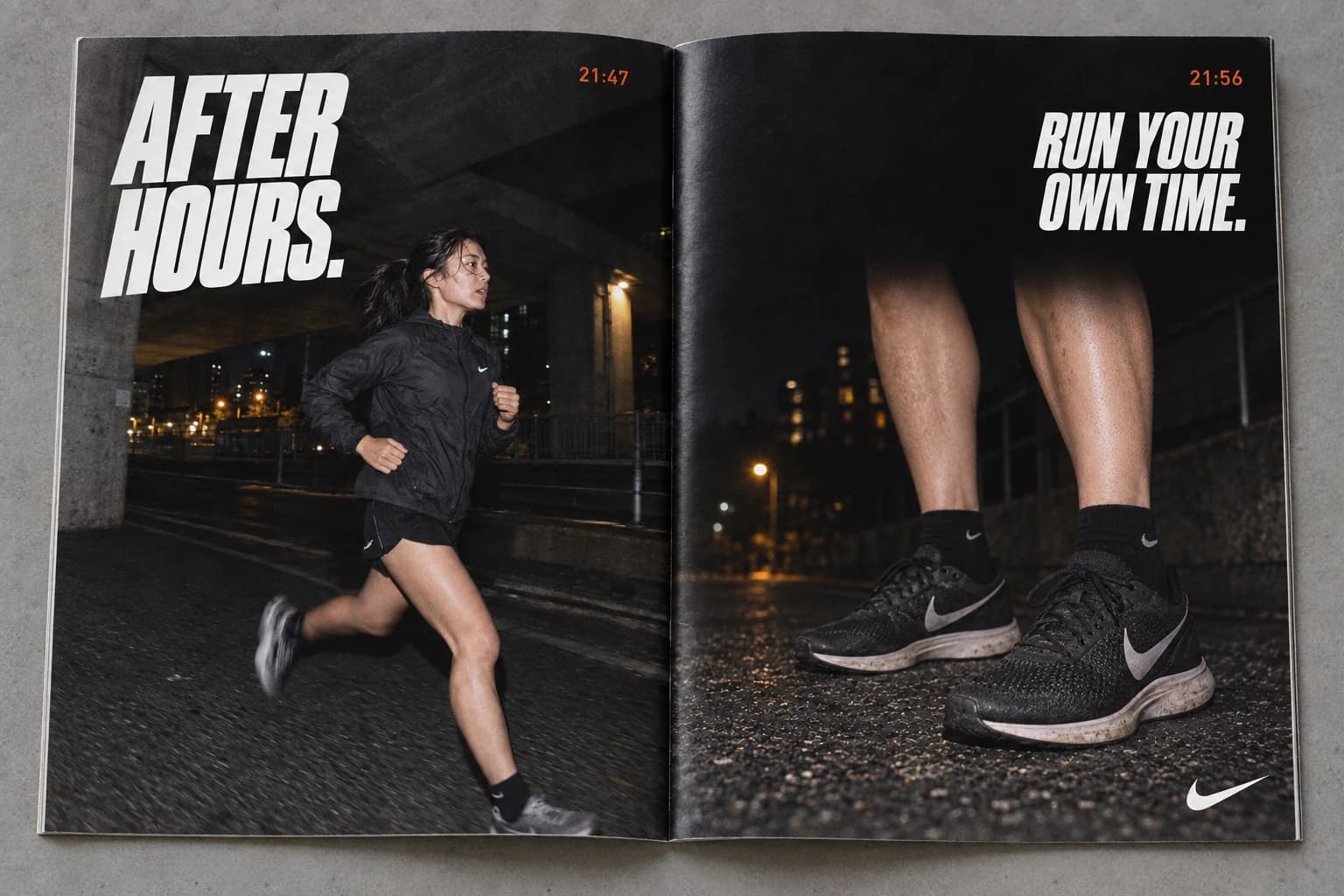 Nike / After Hours: Iklan editorial