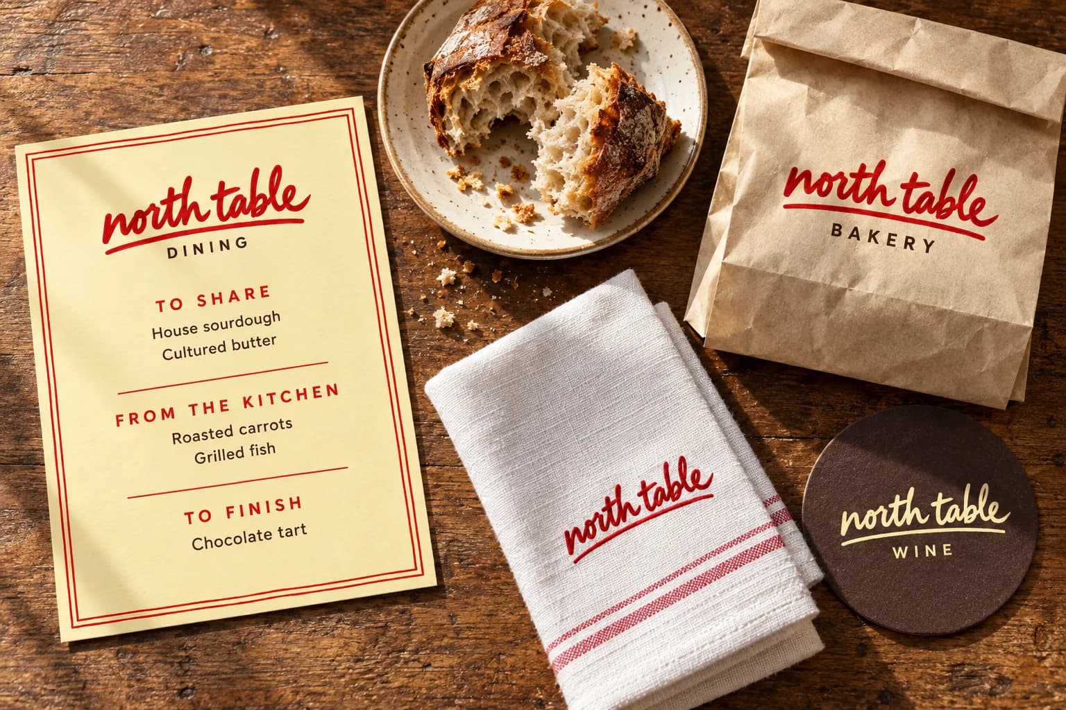 North Table: Aplikasi restoran