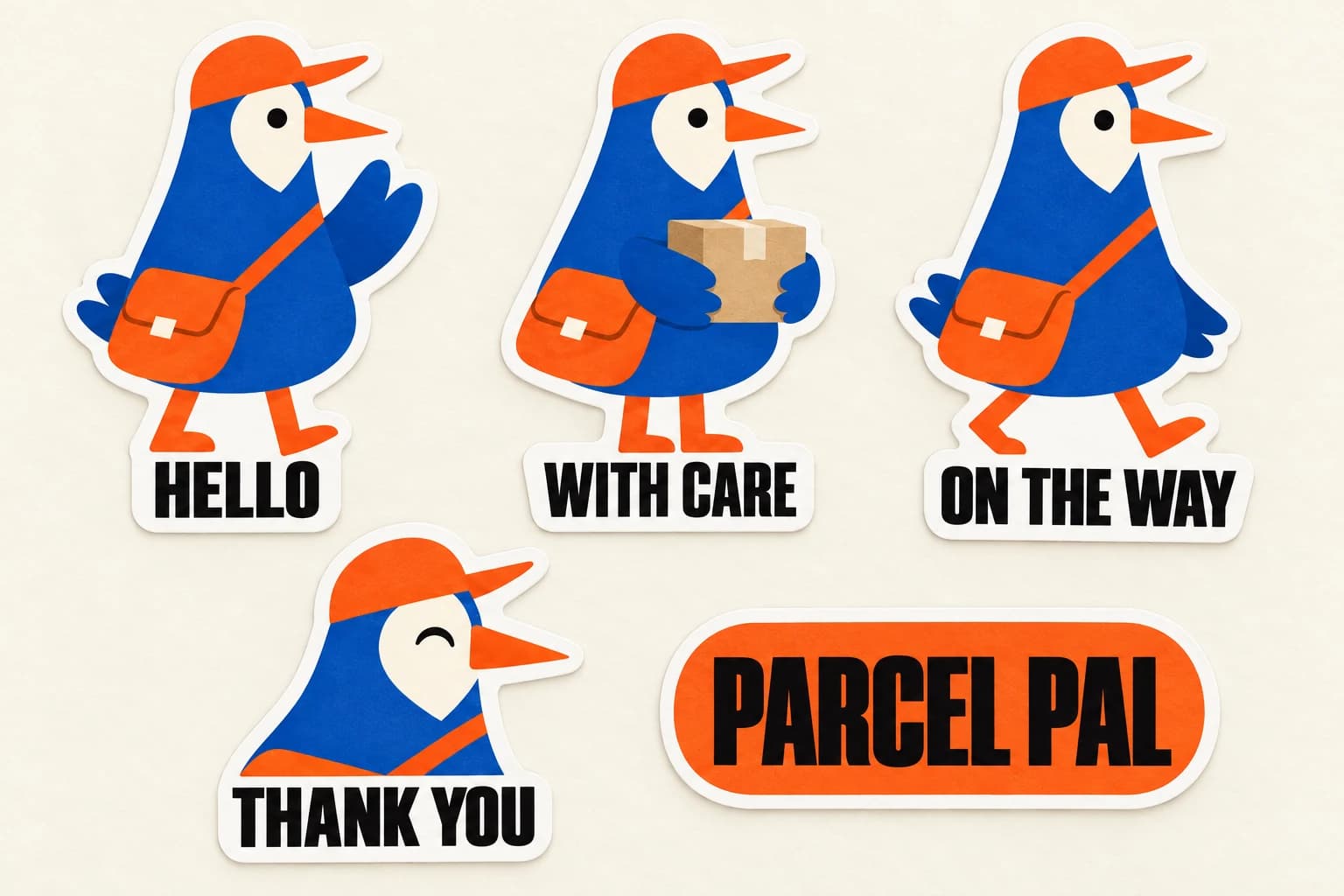 PIP / Parcel Pal: Keluarga stiker
