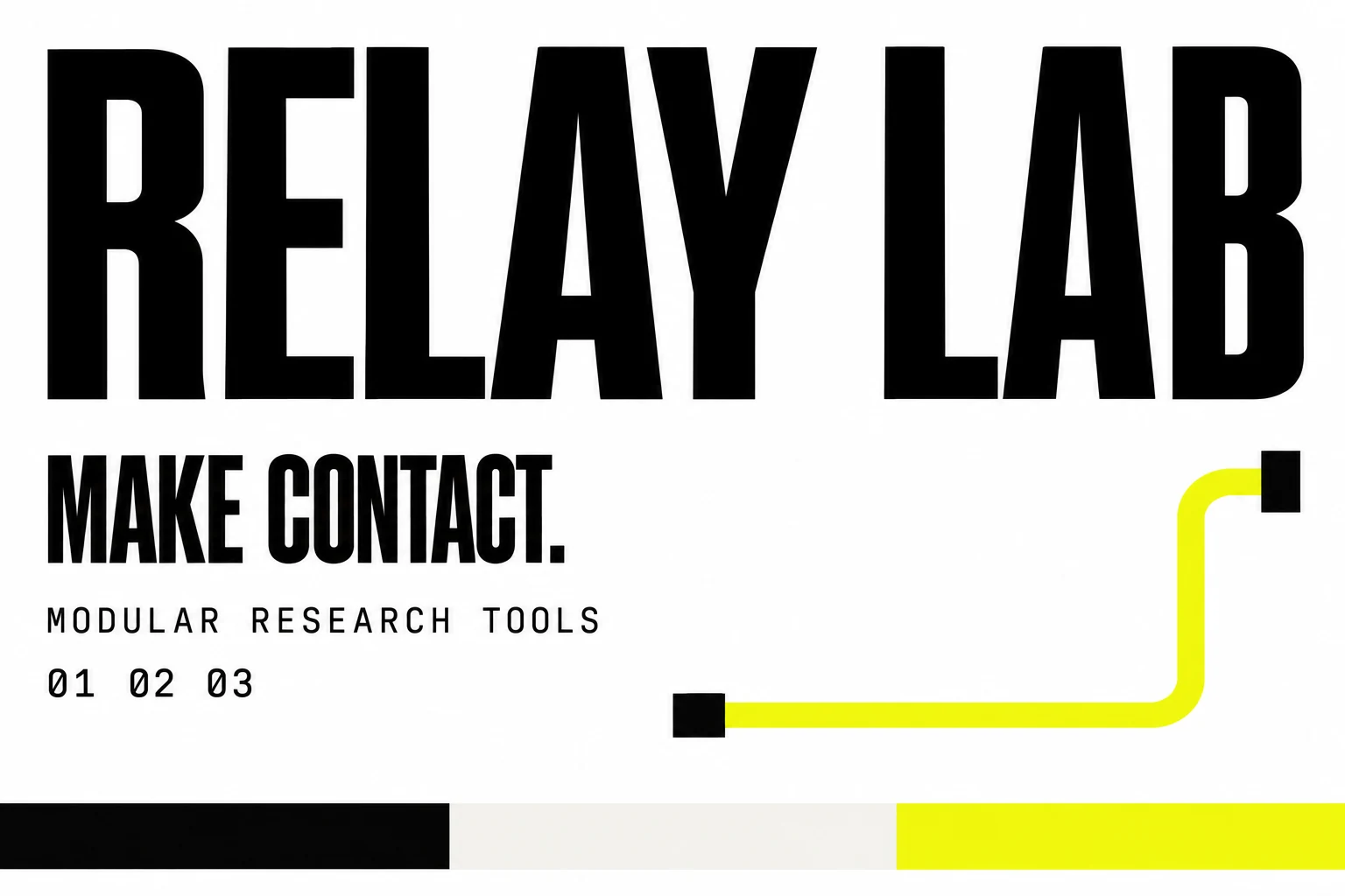 RELAY LAB: Spesimen identitas