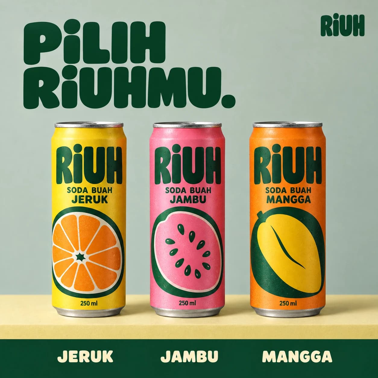 RIUH: Visual produk untuk toko daring