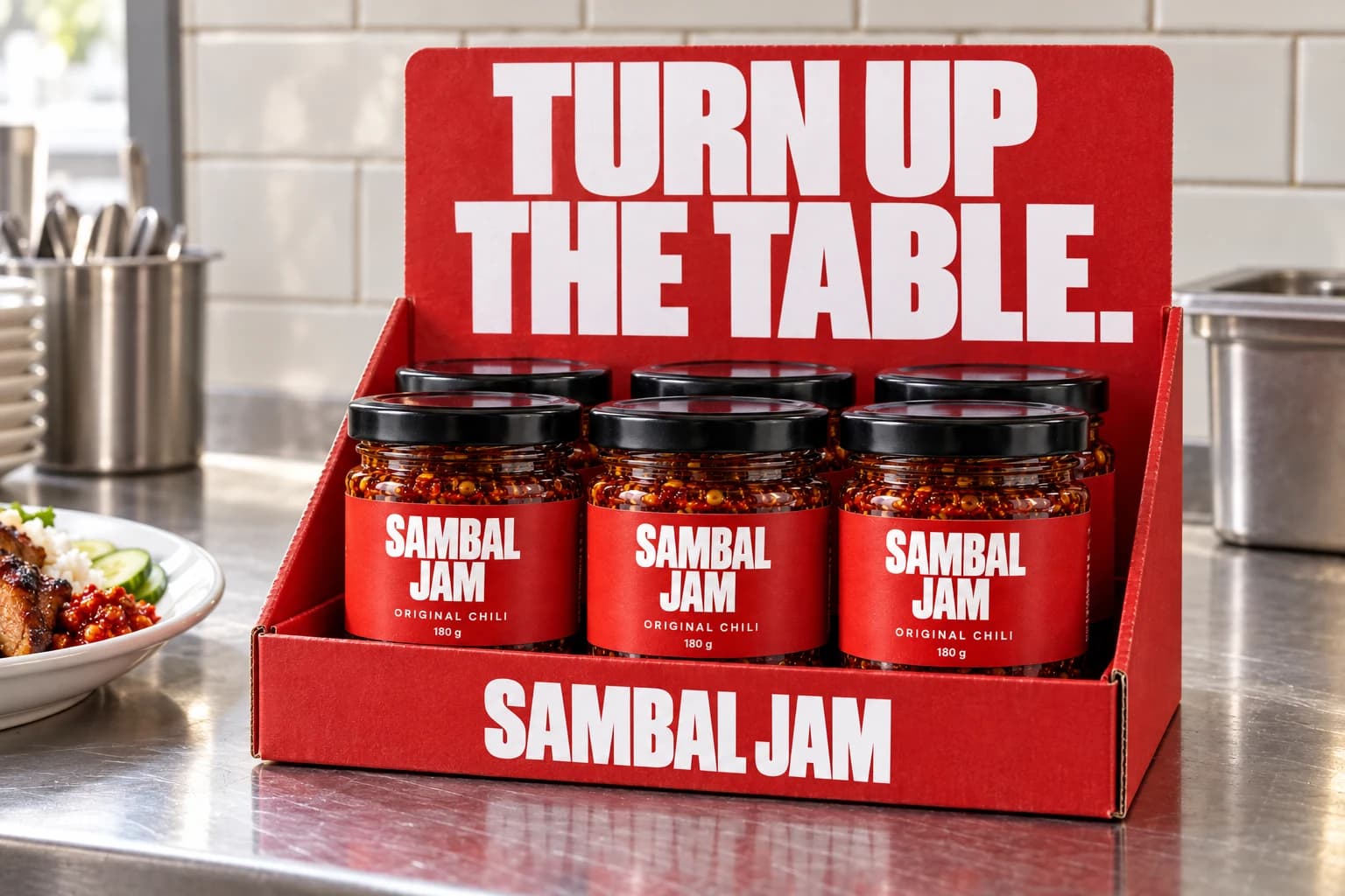 Sambal Jam: Pajangan meja