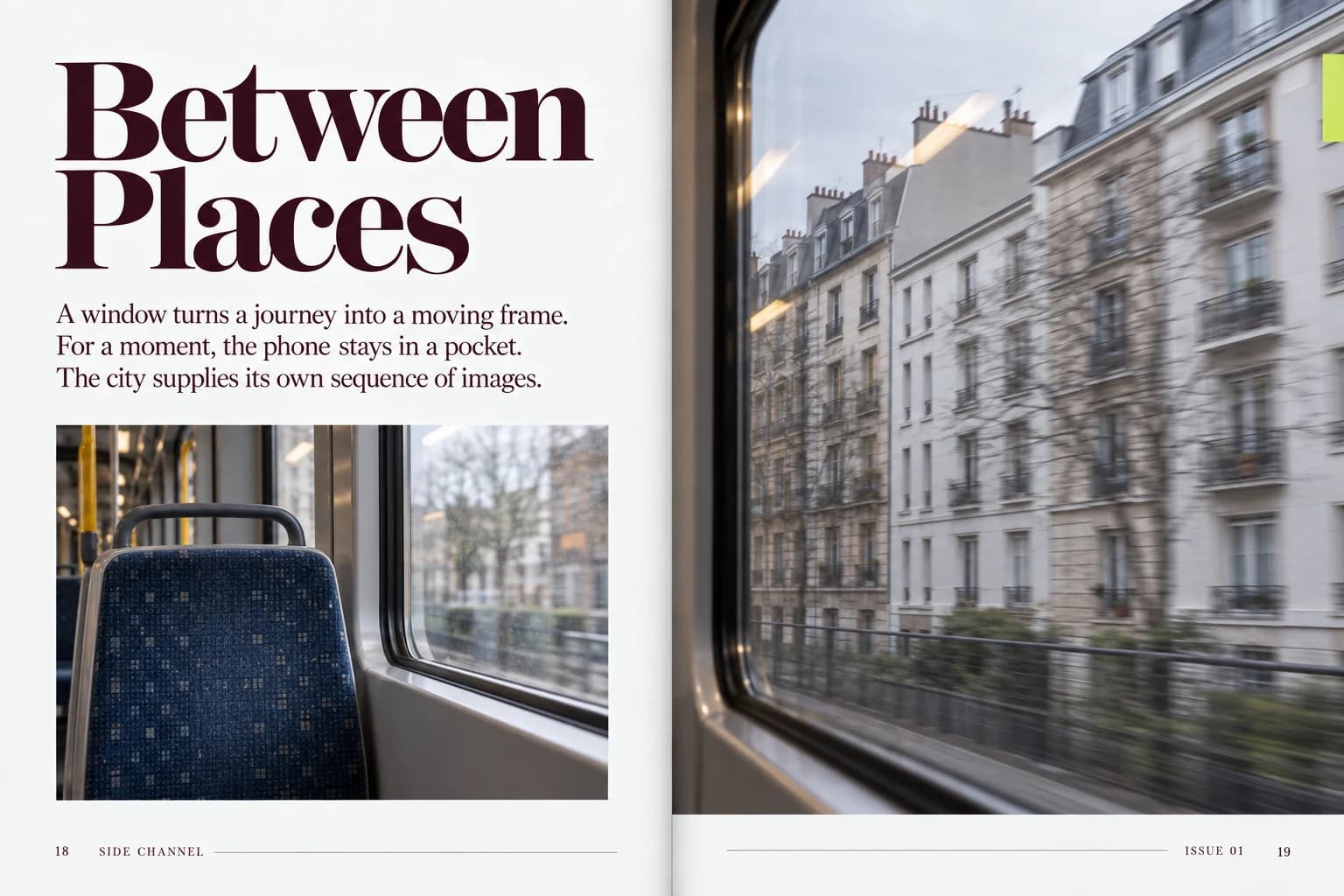 SIDE CHANNEL / Offline Matter: Between Places / 18–19