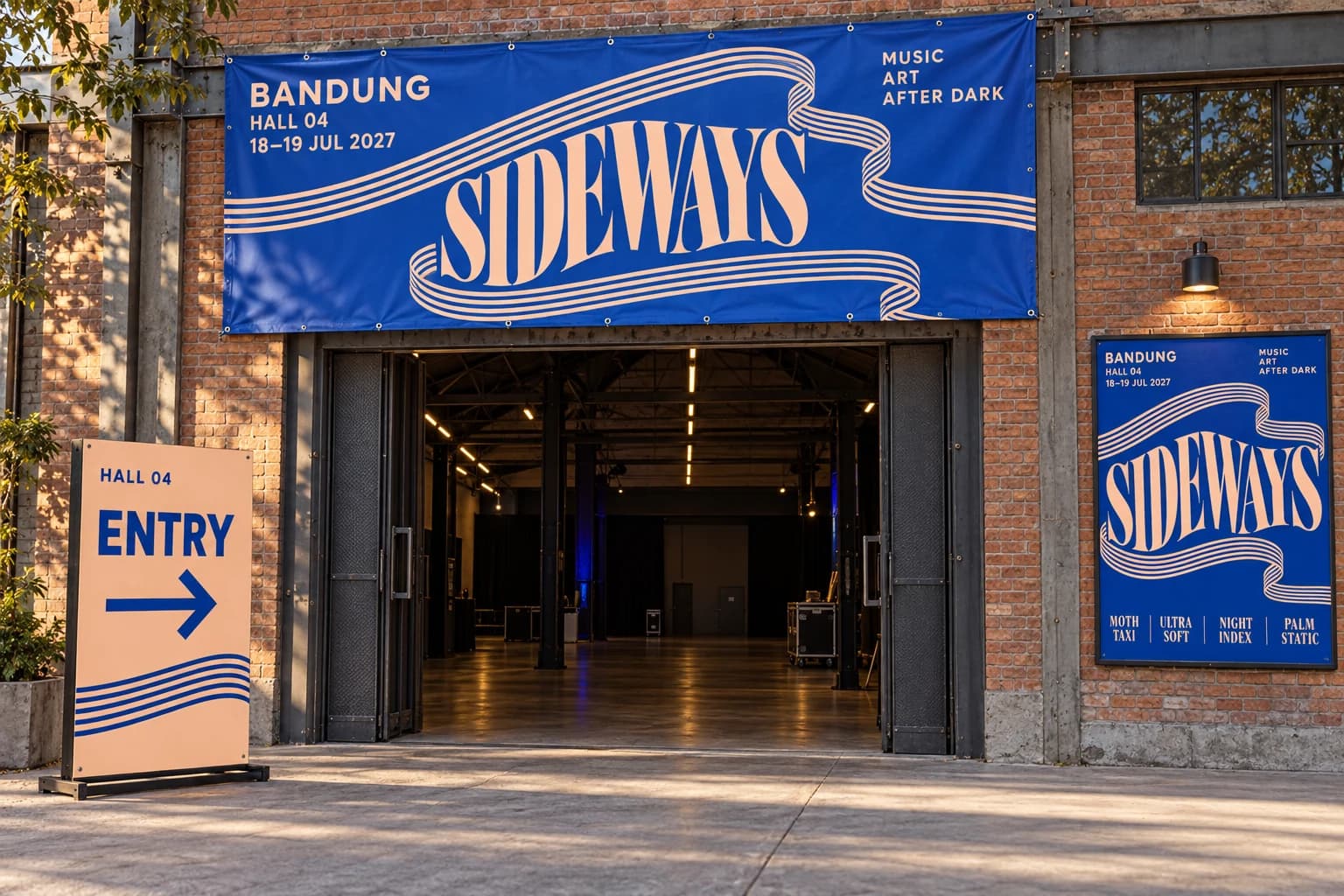 SIDEWAYS: Visualisasi pintu masuk