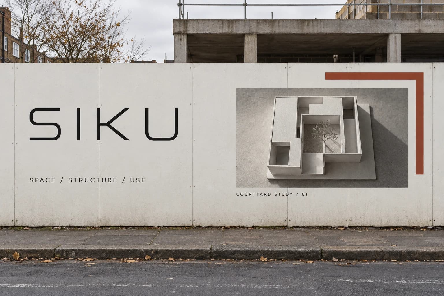SIKU: Visualisasi pagar proyek