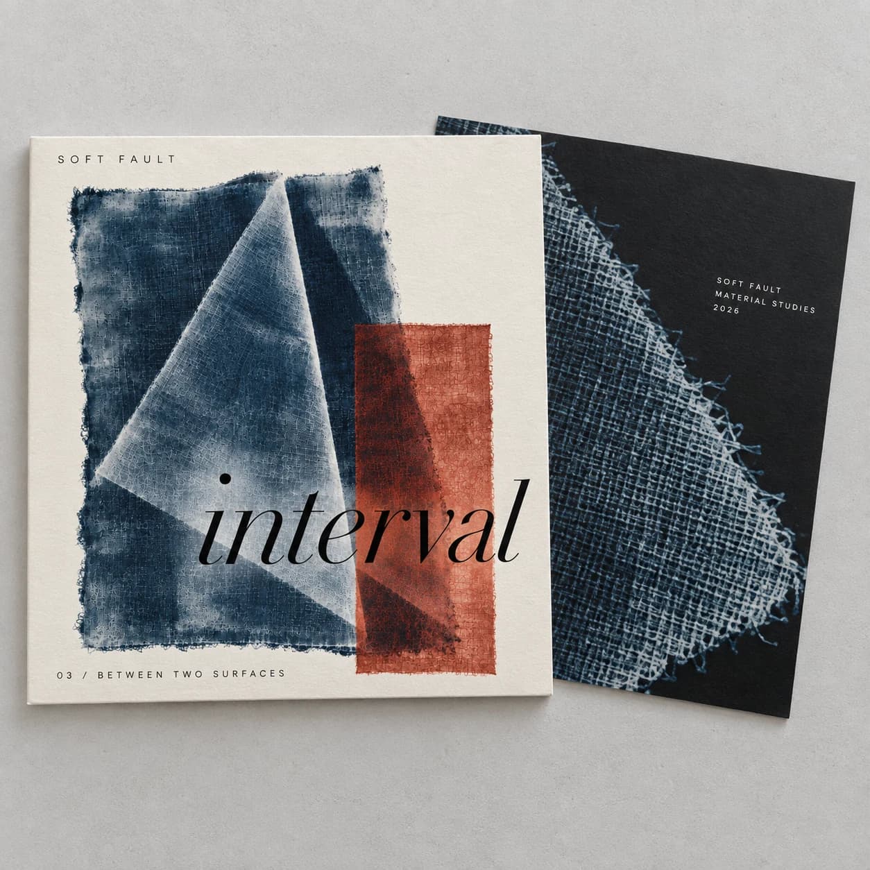 SOFT FAULT / Material Studies: Sampul edisi seni