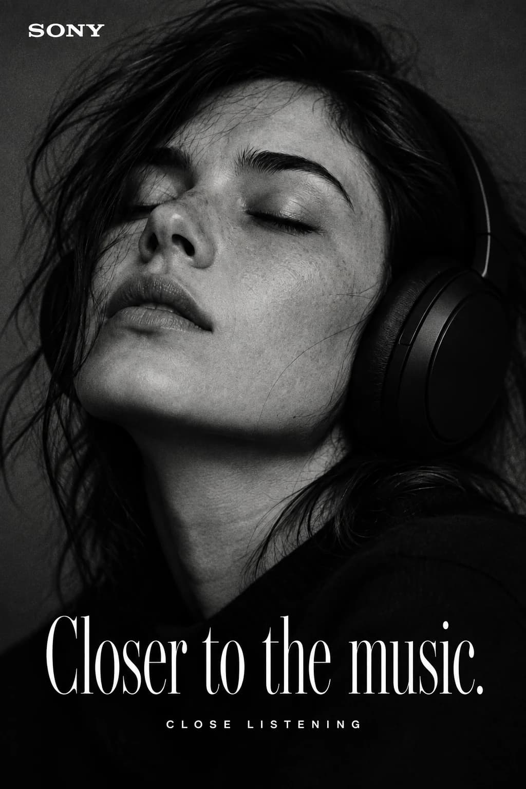Sony / Close Listening: Visual utama pendengar