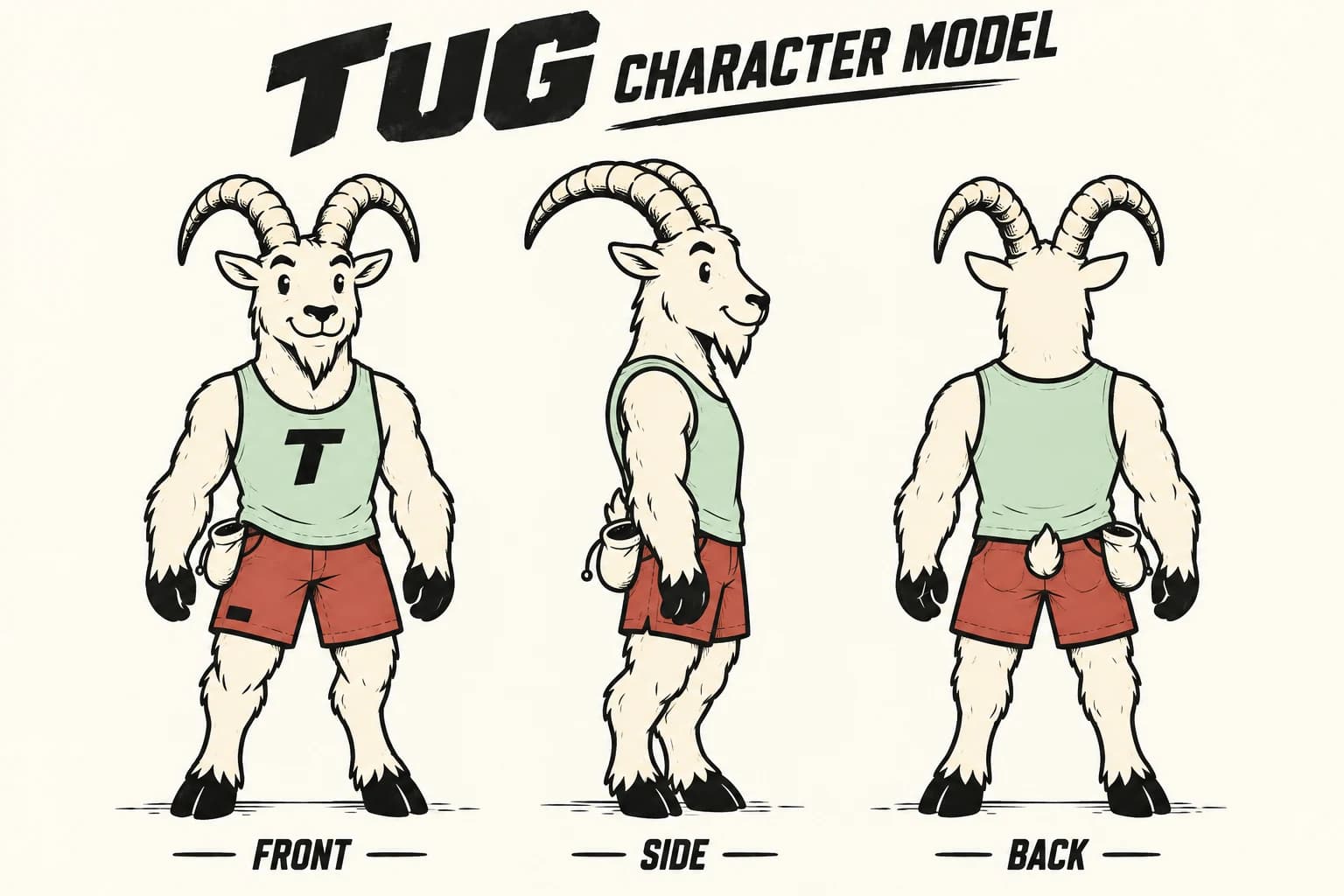 TUG / Climbing Club: Model karakter