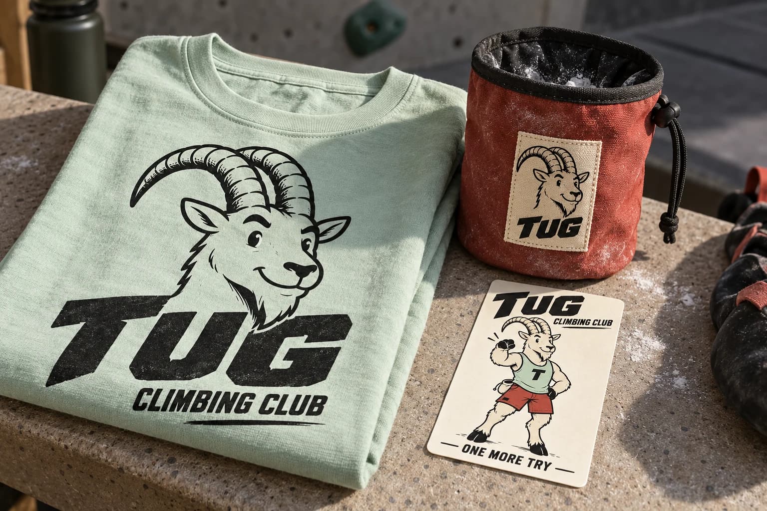 TUG / Climbing Club: Merchandise klub