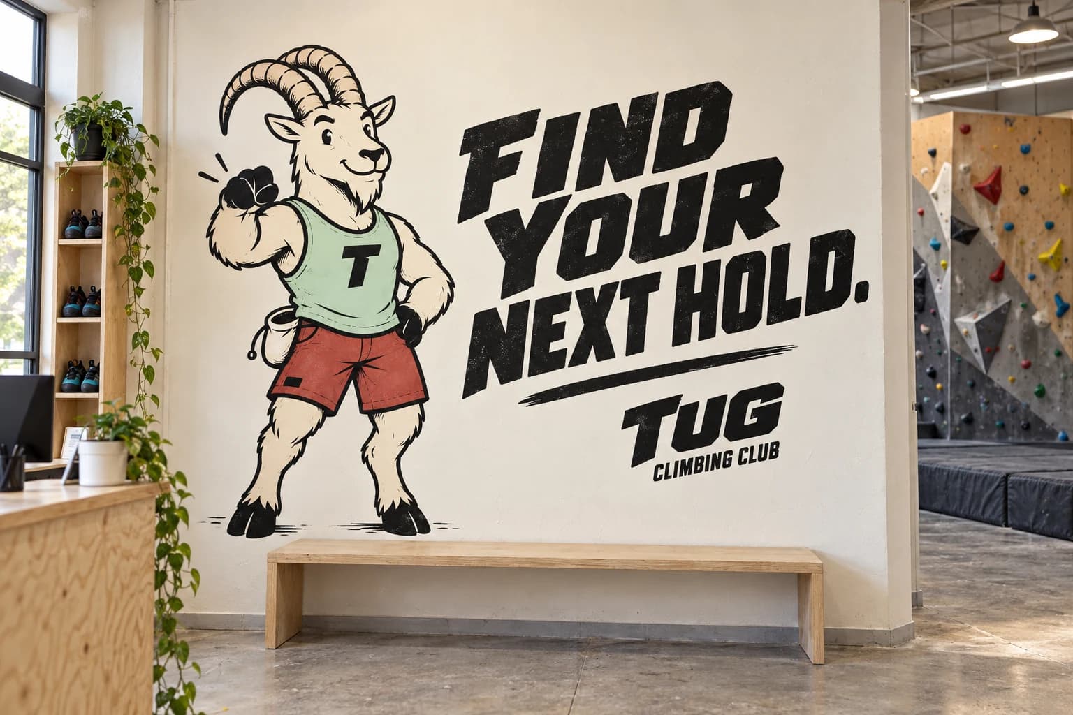 TUG / Climbing Club: Visualisasi tempat panjat