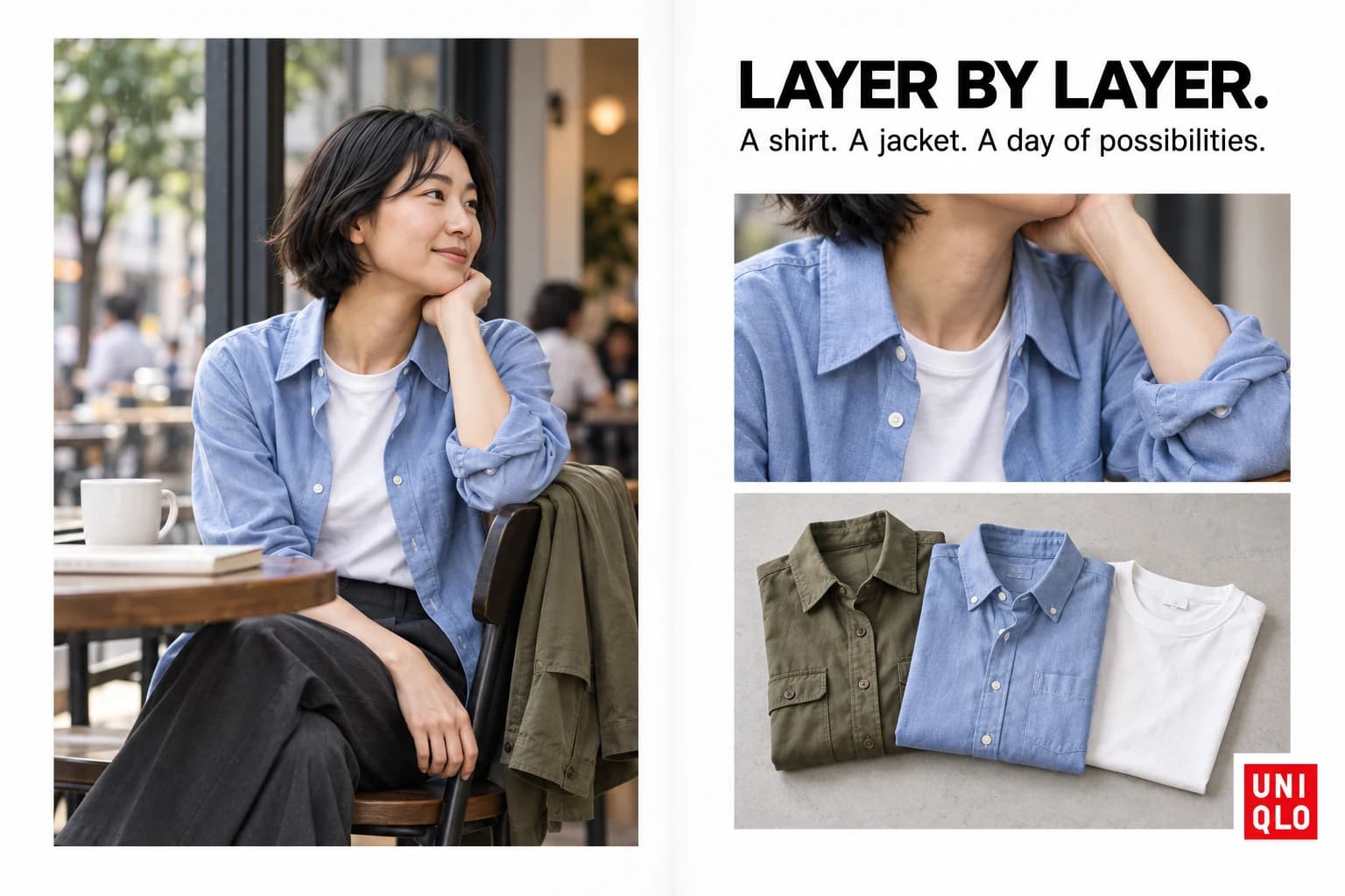 Uniqlo / Daily Layers: Editorial Layer by Layer